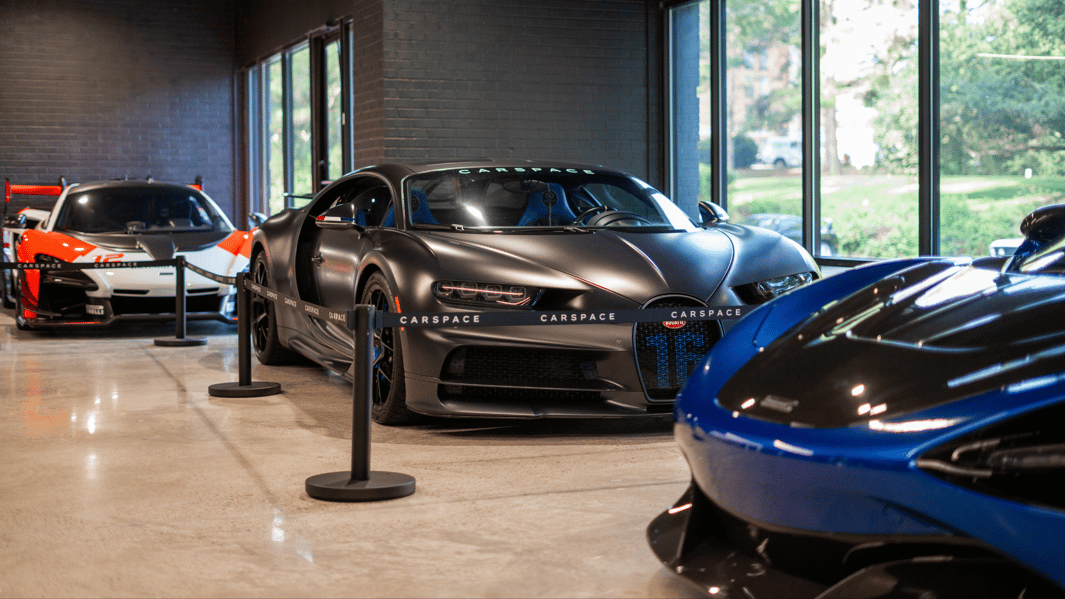 Bugatti Chiron at CAR SPACE Raleigh
