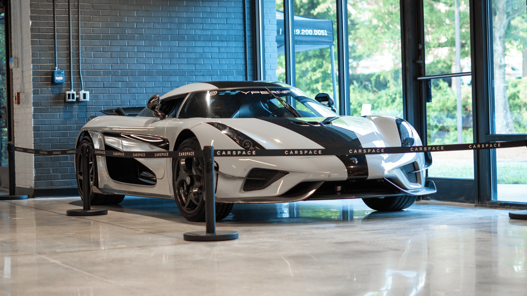 Koenigsegg Regera at CAR SPACE Raleigh